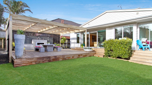 deck and house renovation